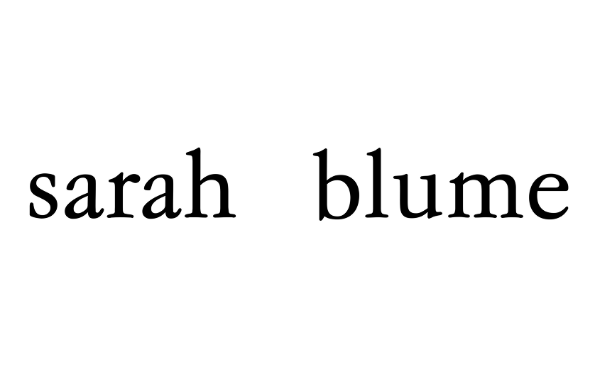 sarah blume